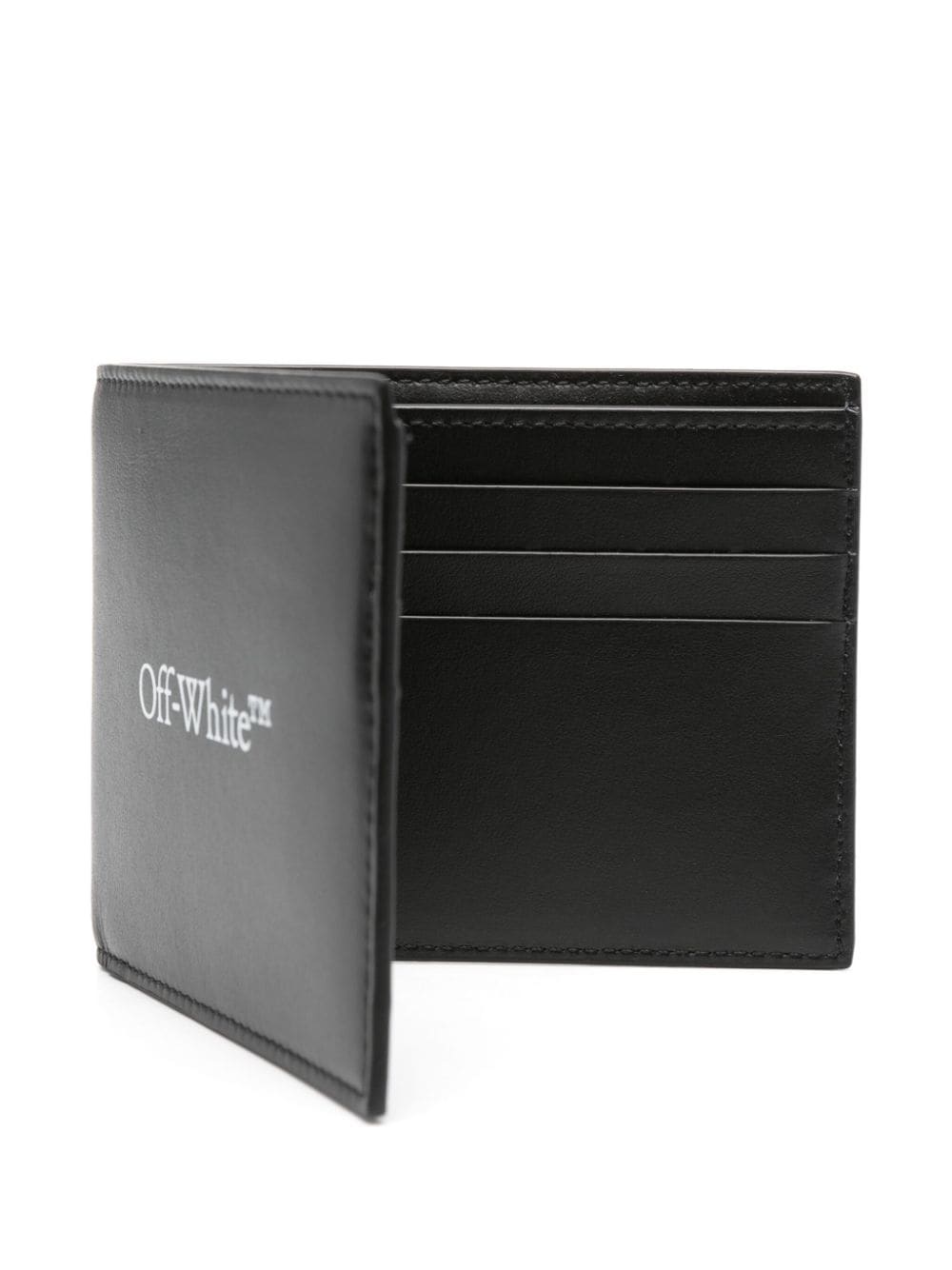 Off-White logo-print leather wallet - Image 3