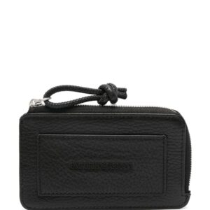 Emporio Armani logo plaque leather wallet
