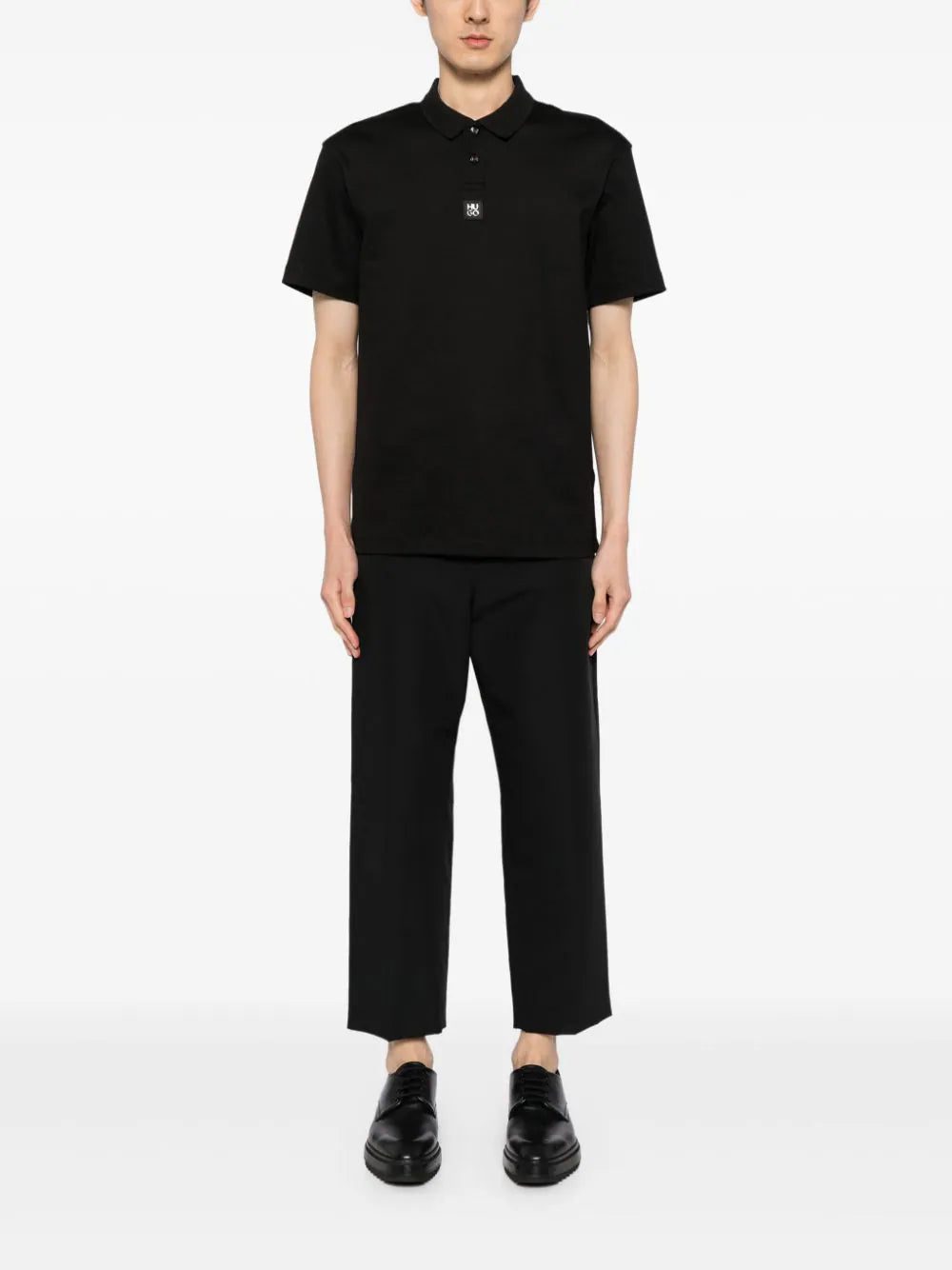 HUGO interlock-cotton polo shirt - Image 2