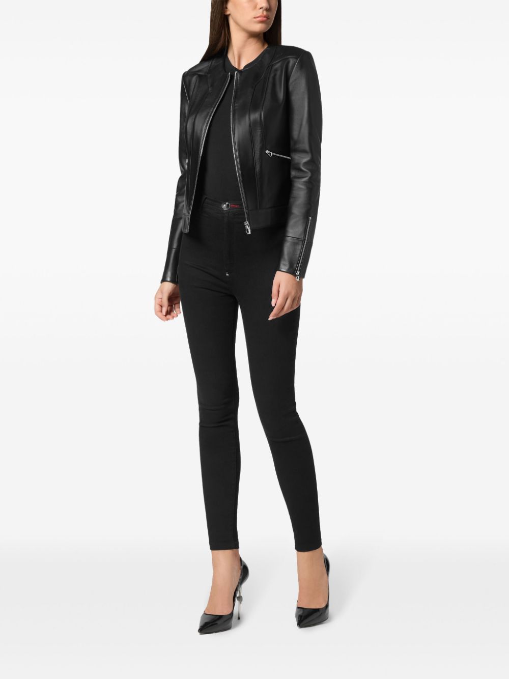 Philipp Plein leather jacket - Image 2