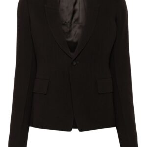 Rick Owens  60CM Soft virgin wool blazer