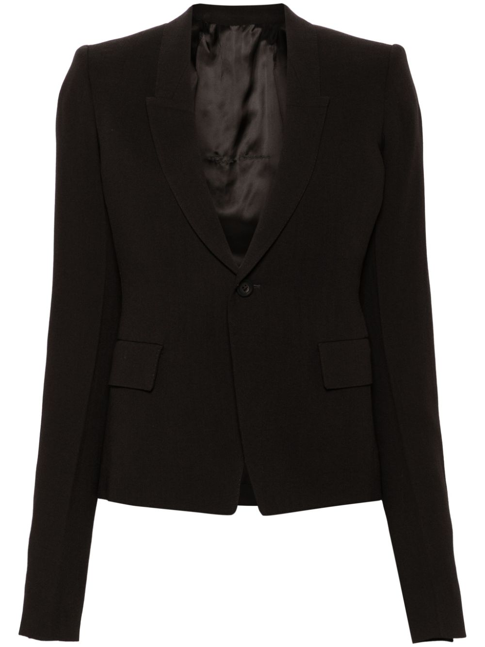 Rick Owens 60CM Soft virgin wool blazer