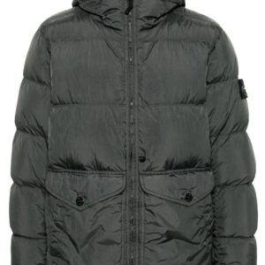 Stone Island  Compass-badge puffer jacket