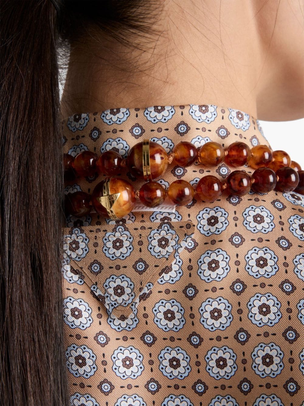 Prada floral print silk shirt - Image 5