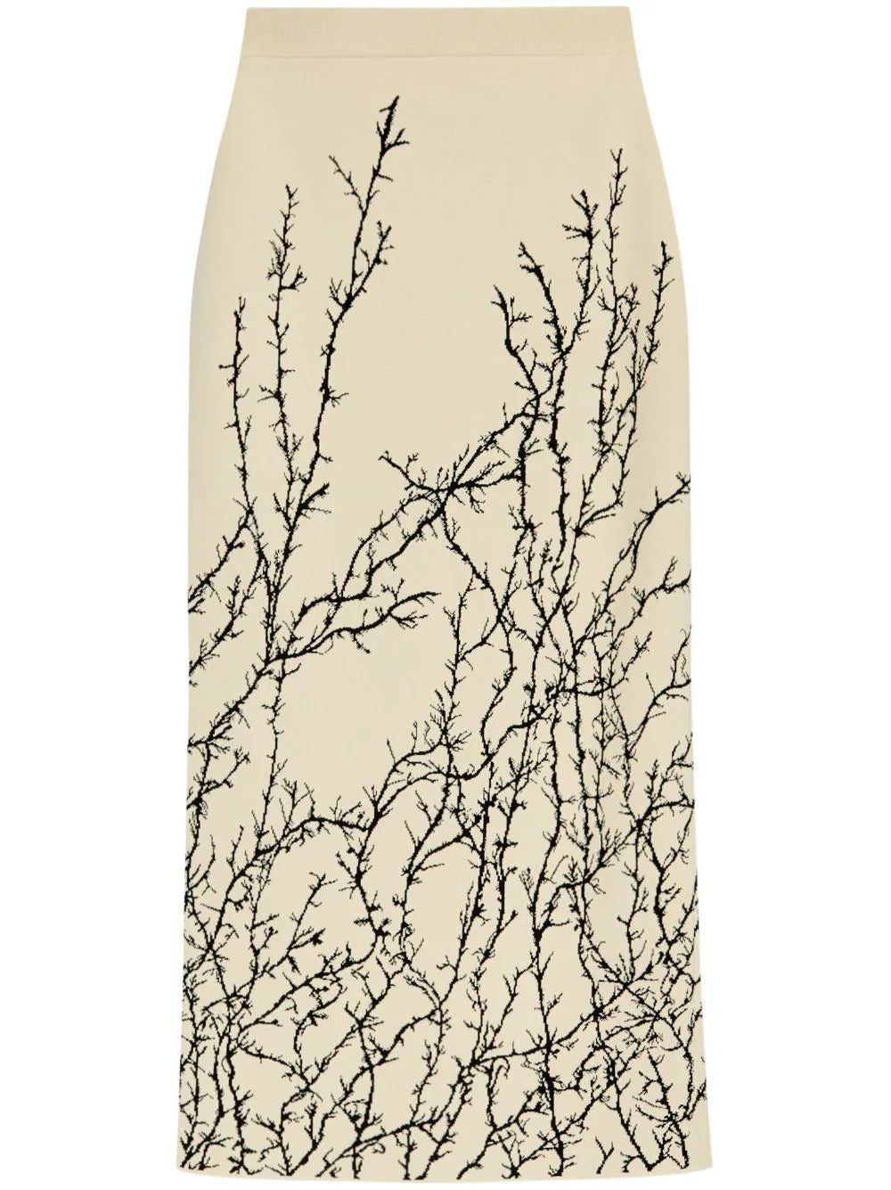 Alexander McQueen graphic-print pencil skirt