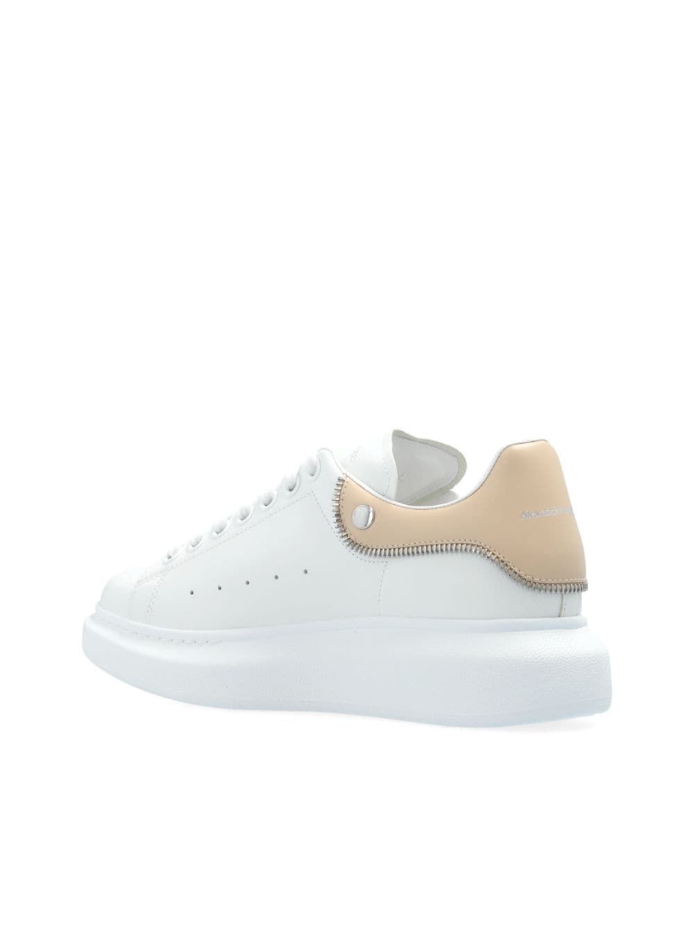 Alexander McQueen logo-print leather sneakers - Image 5