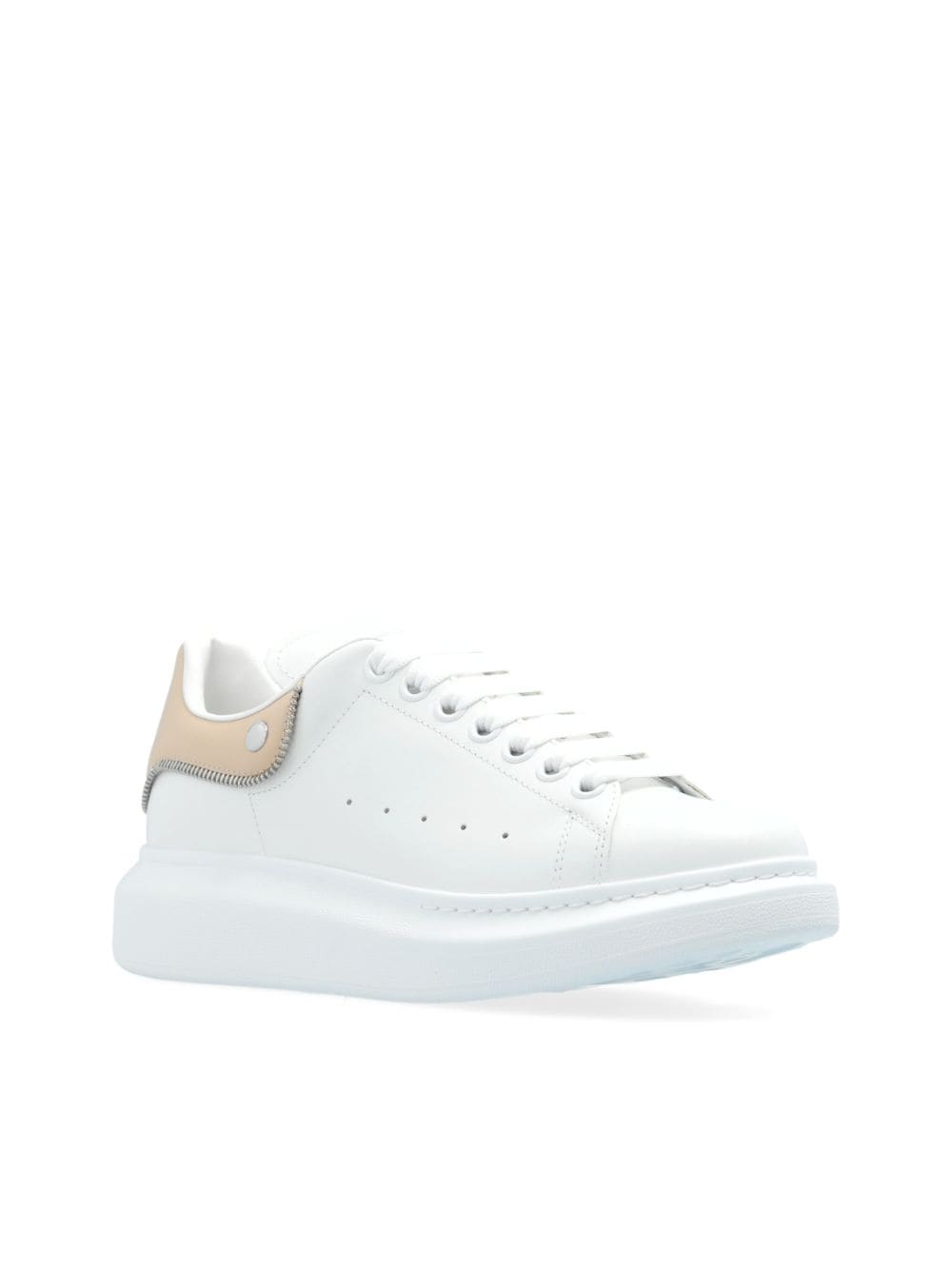 Alexander McQueen logo-print leather sneakers - Image 4