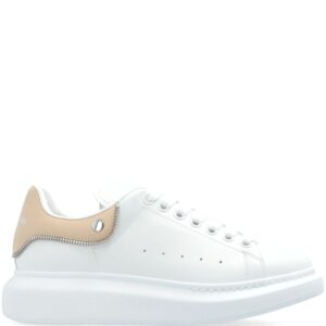 Alexander McQueen logo-print leather sneakers