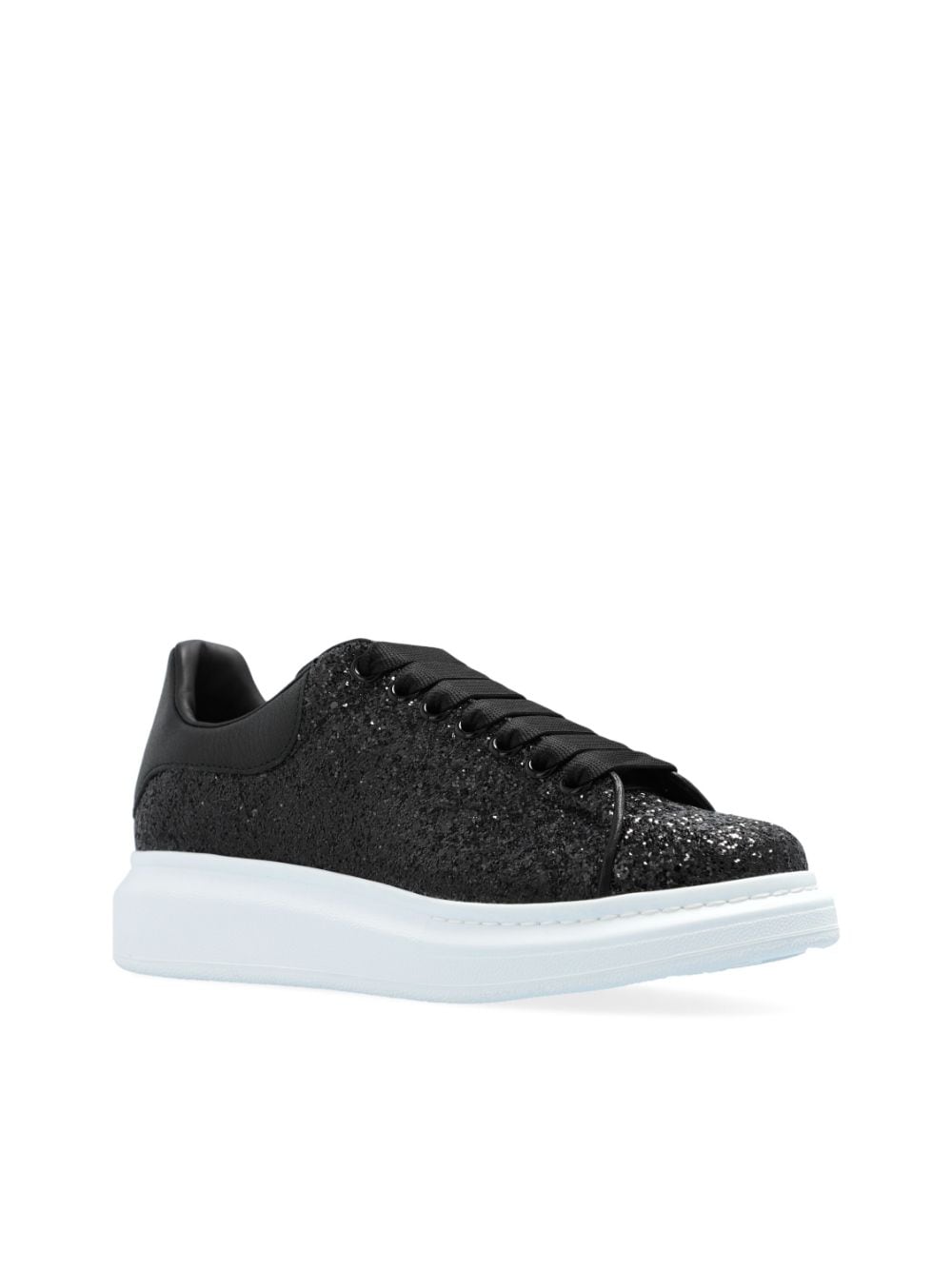 Alexander McQueen glitter-detailing leather sneakers - Image 4
