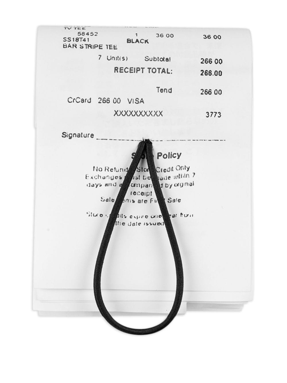 Supreme receipt leather wallet - Image 5