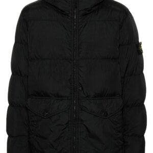 Stone Island  Compass-badge puffer jacket