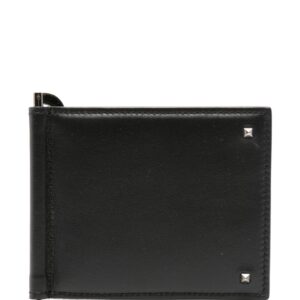 Valentino Garavani Rockstud-embellished leather wallet