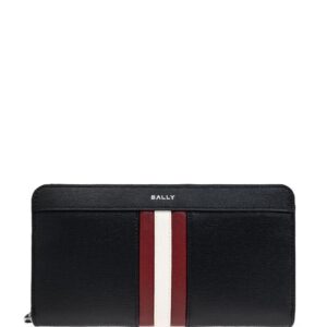 Bally ribbon leather wallet
