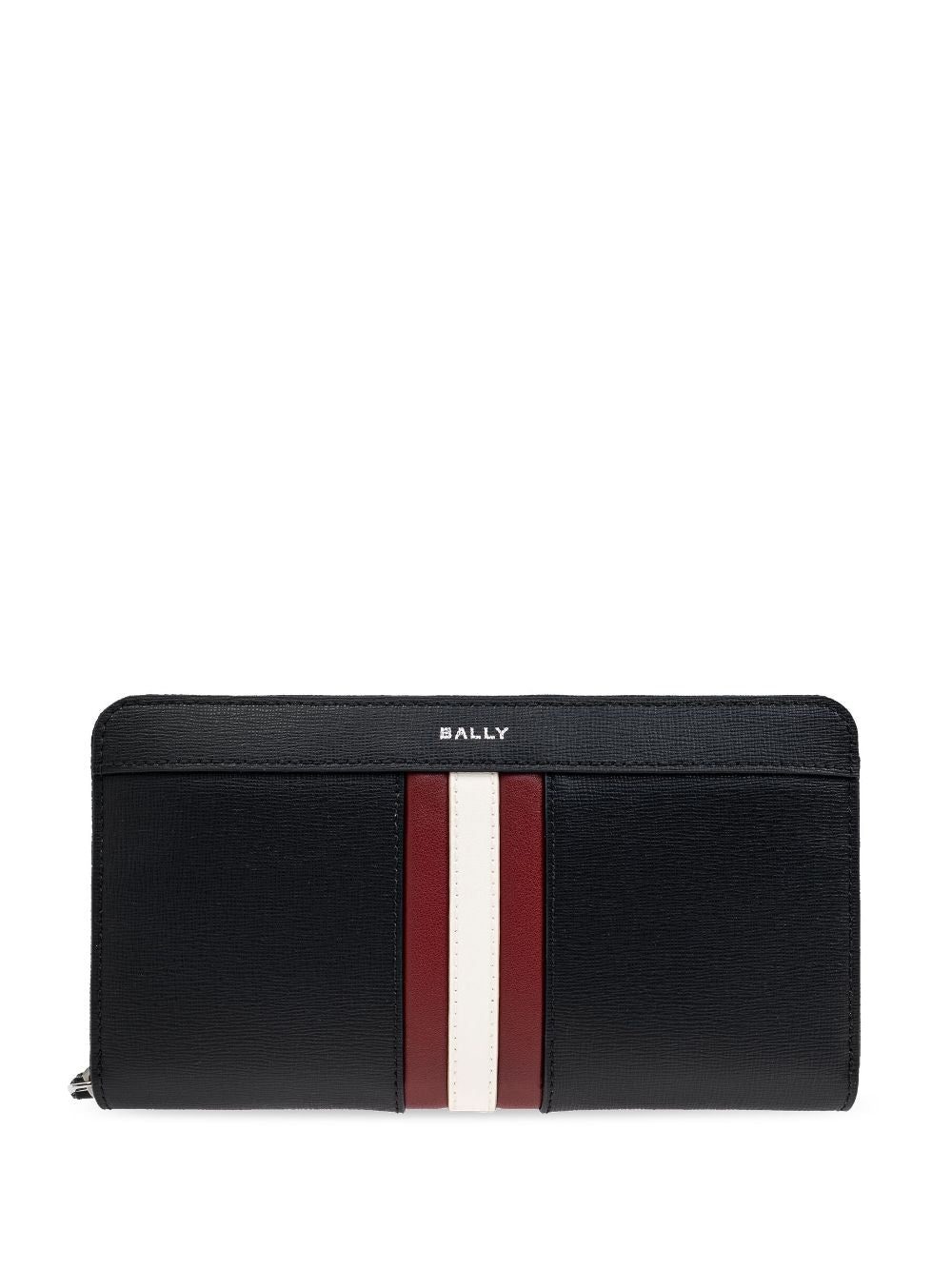 Bally ribbon leather wallet