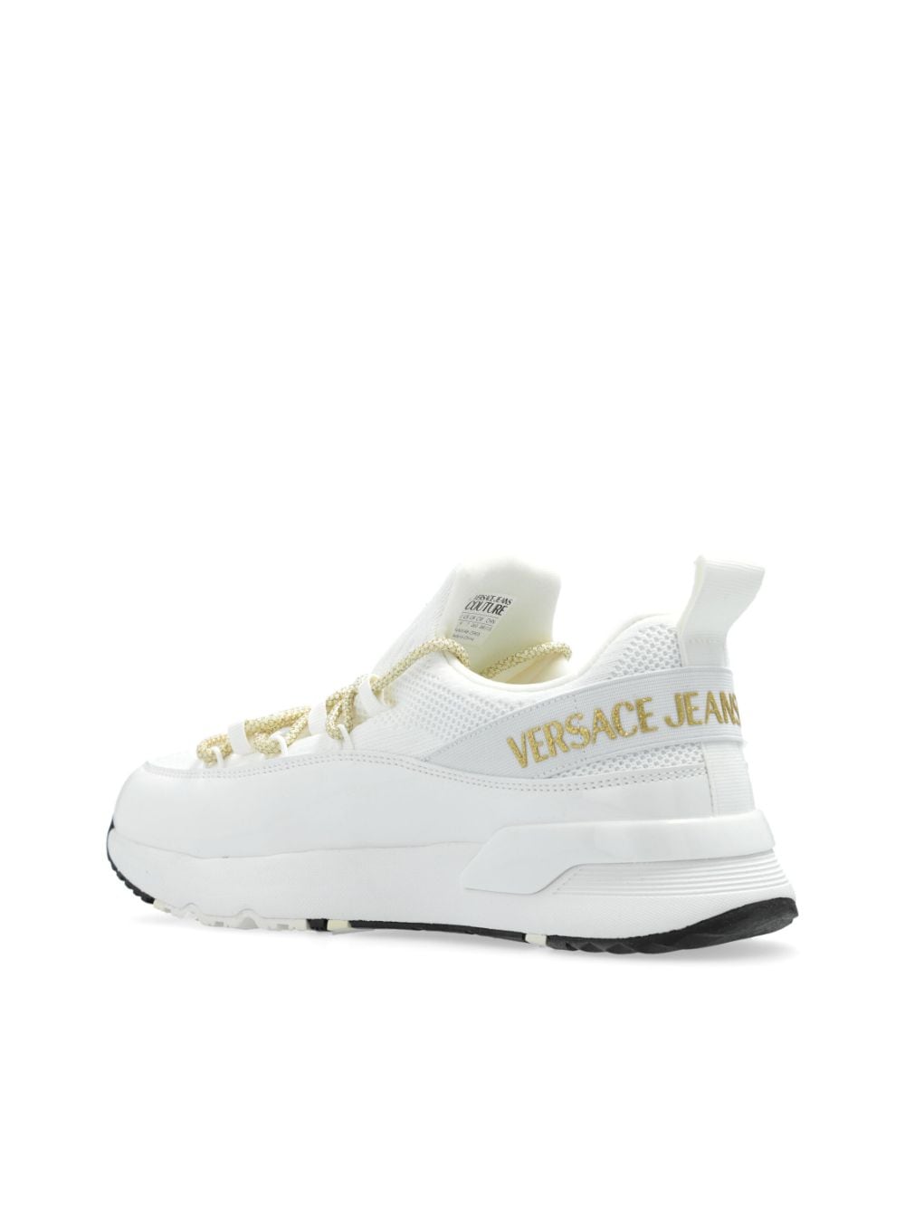 Versace Jeans Couture Dynamic logo-print leather sneakers - Image 5