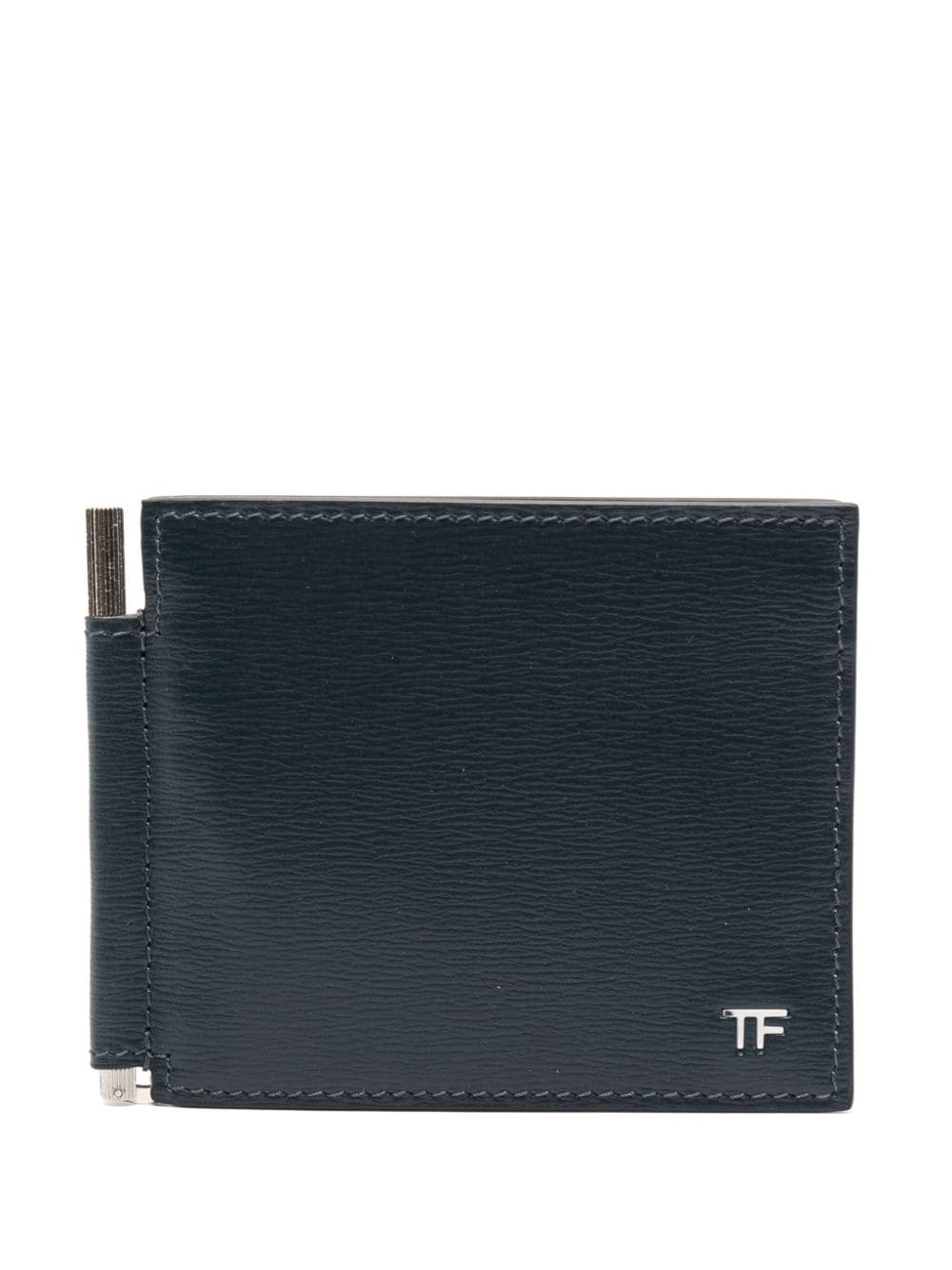 TOM FORD logo-plaque leather wallet