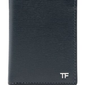 TOM FORD logo-plaque leather wallet