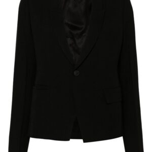 Rick Owens grain de poudre blazer