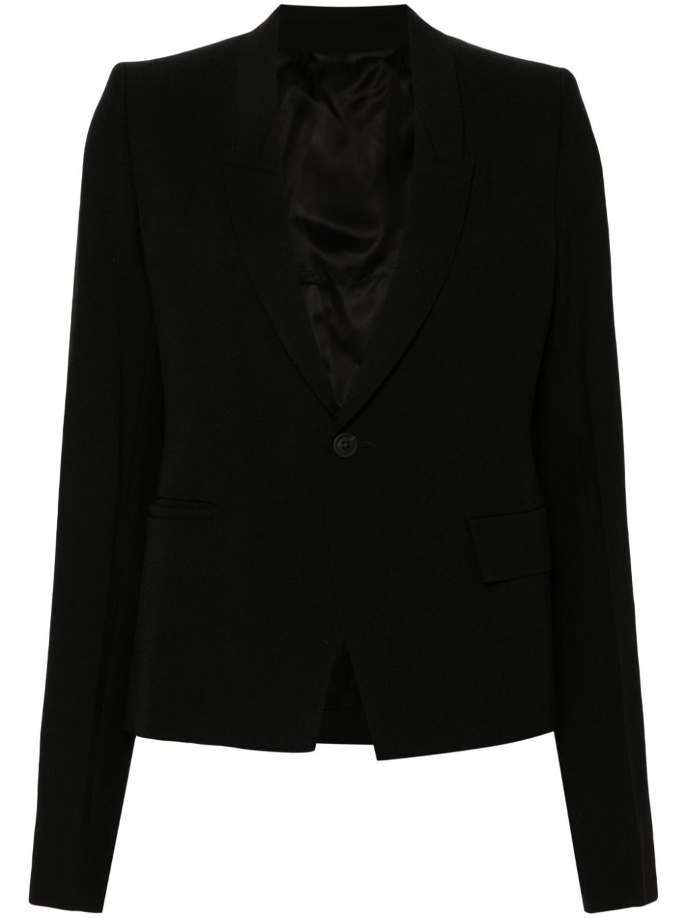 Rick Owens grain de poudre blazer