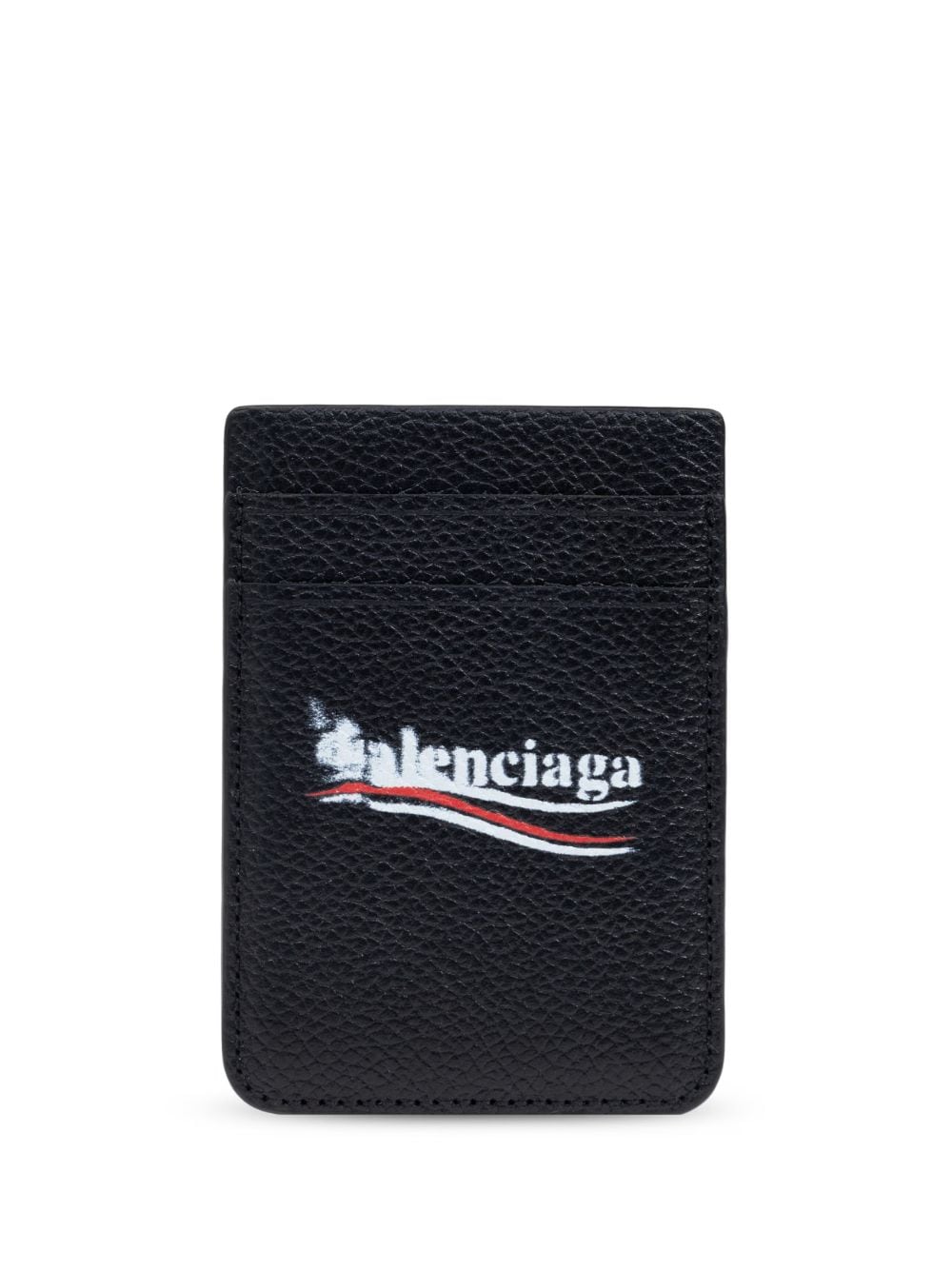 Balenciaga logo-print cardholder