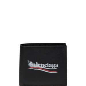 Balenciaga Cash leather wallet
