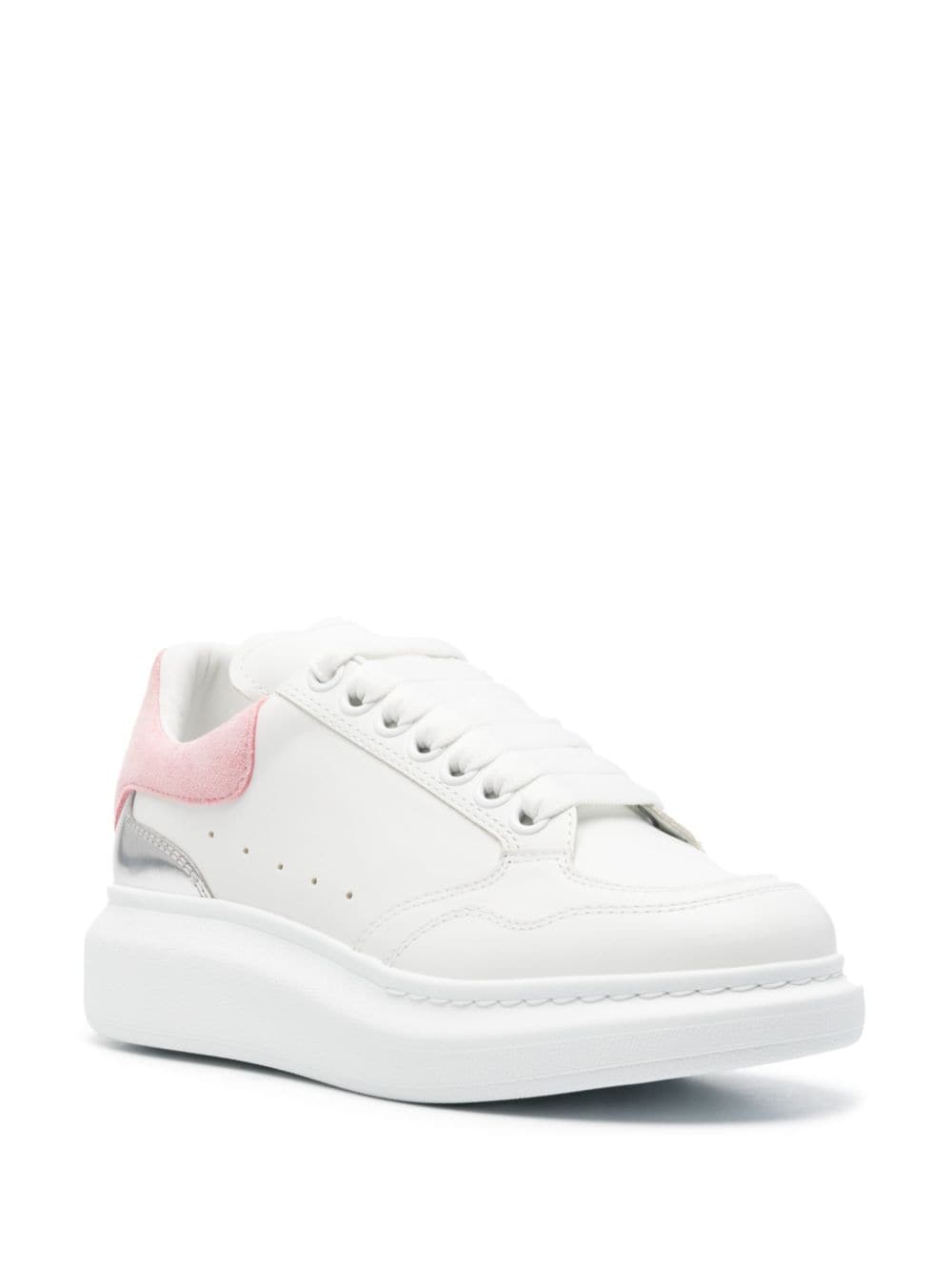 Alexander McQueen Oversized leather sneakers - Image 2