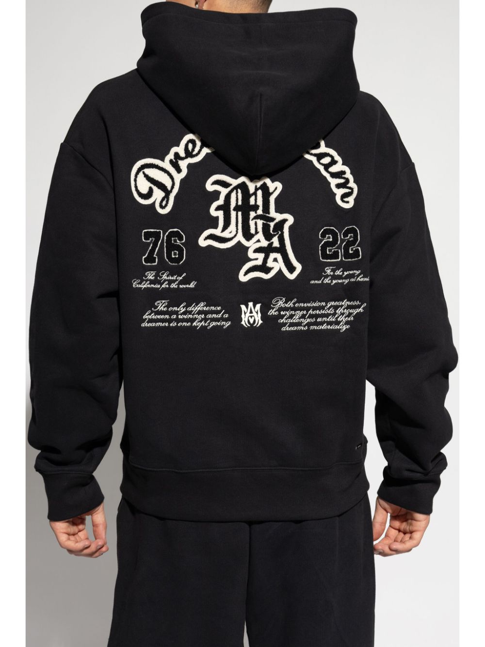 AMIRI embroidered-logo hoodie - Image 4