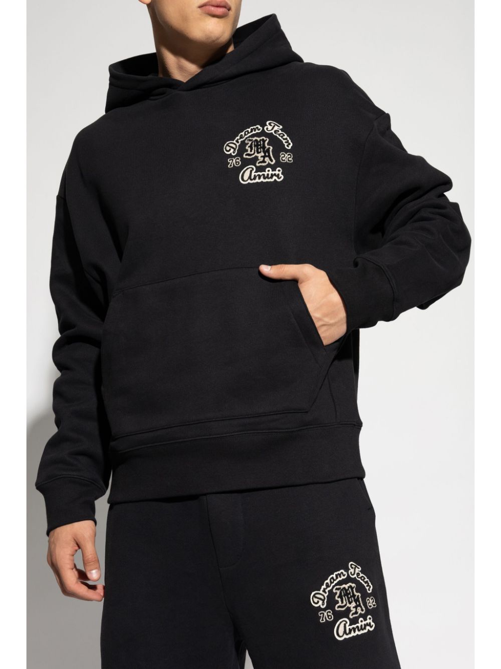 AMIRI embroidered-logo hoodie - Image 3