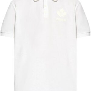 DSQUARED2  raised-logo cotton polo shirt