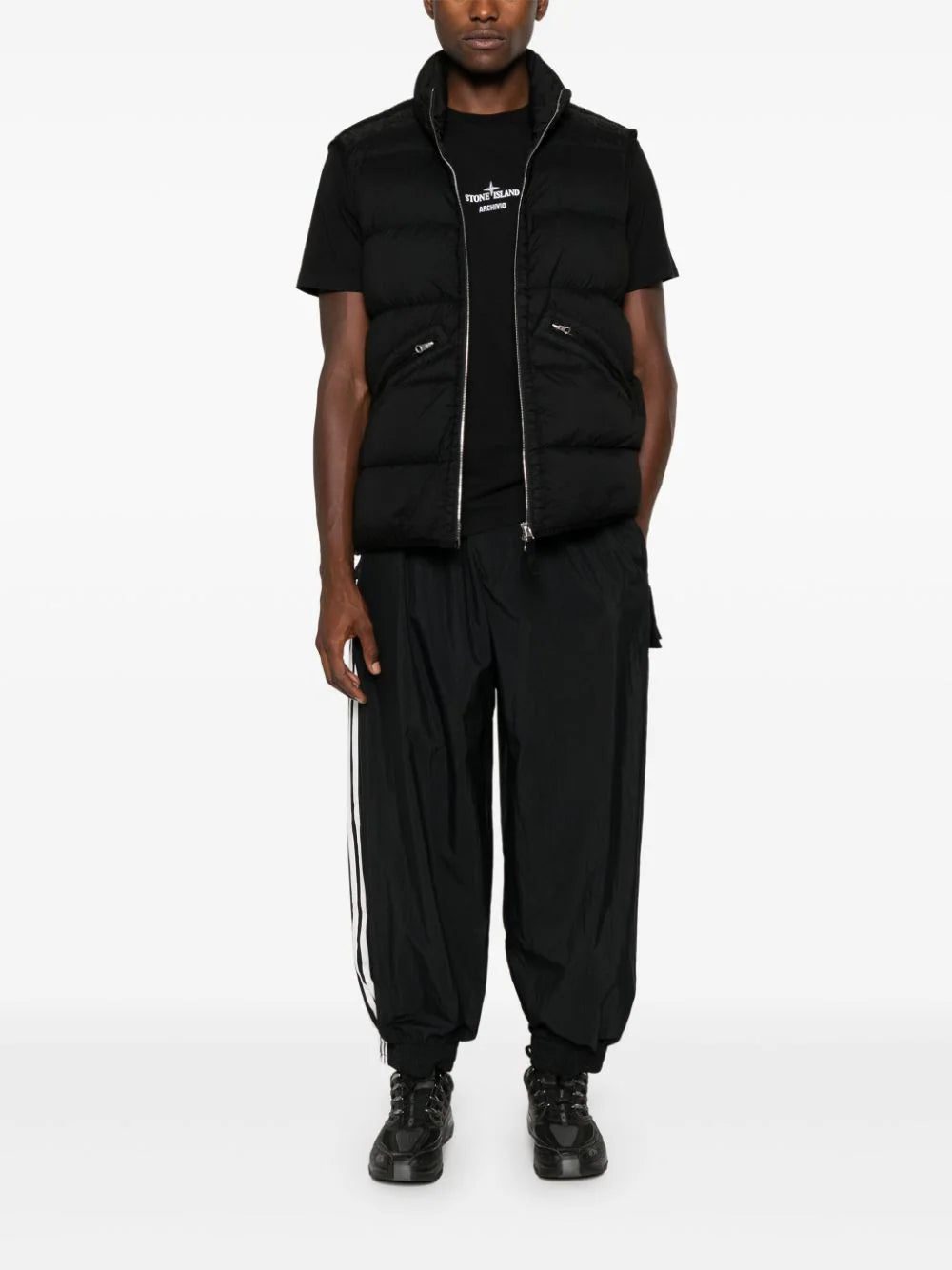 Stone Island Compass-badge gilet - Image 2