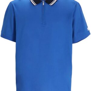Karl Lagerfeld contrasting-collar cotton polo shirt