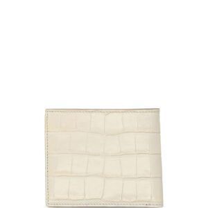 TOM FORD crocodile-embossed leather wallet