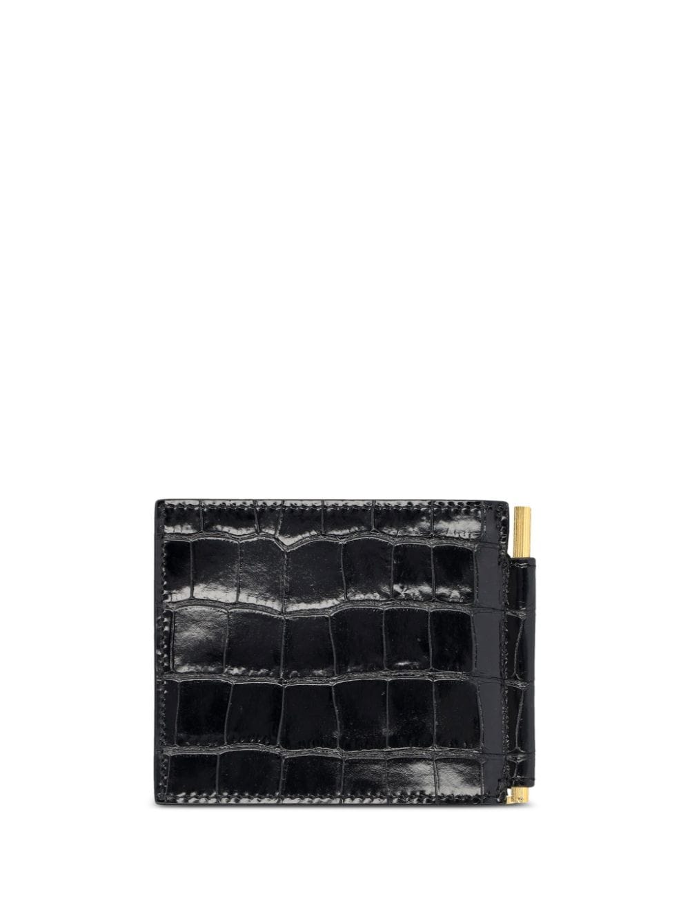 TOM FORD crocodile-embossed leather money clip - Image 2