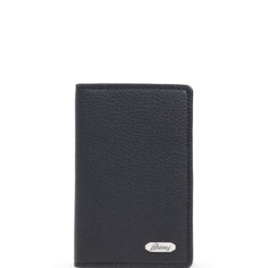 Brioni logo-plaque wallet