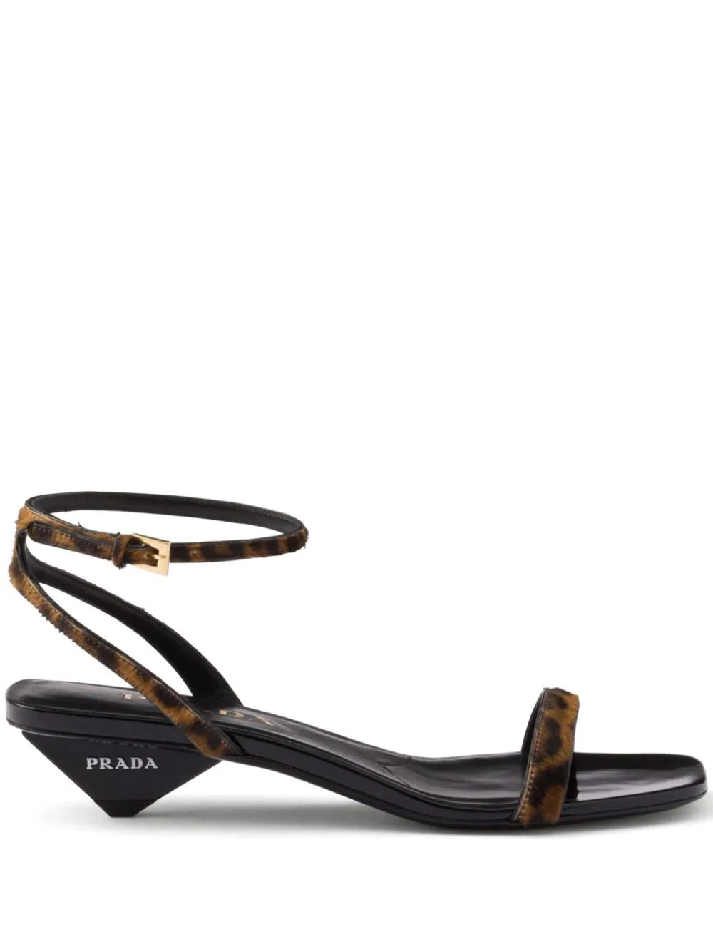 Prada 35mm printed leather sandals