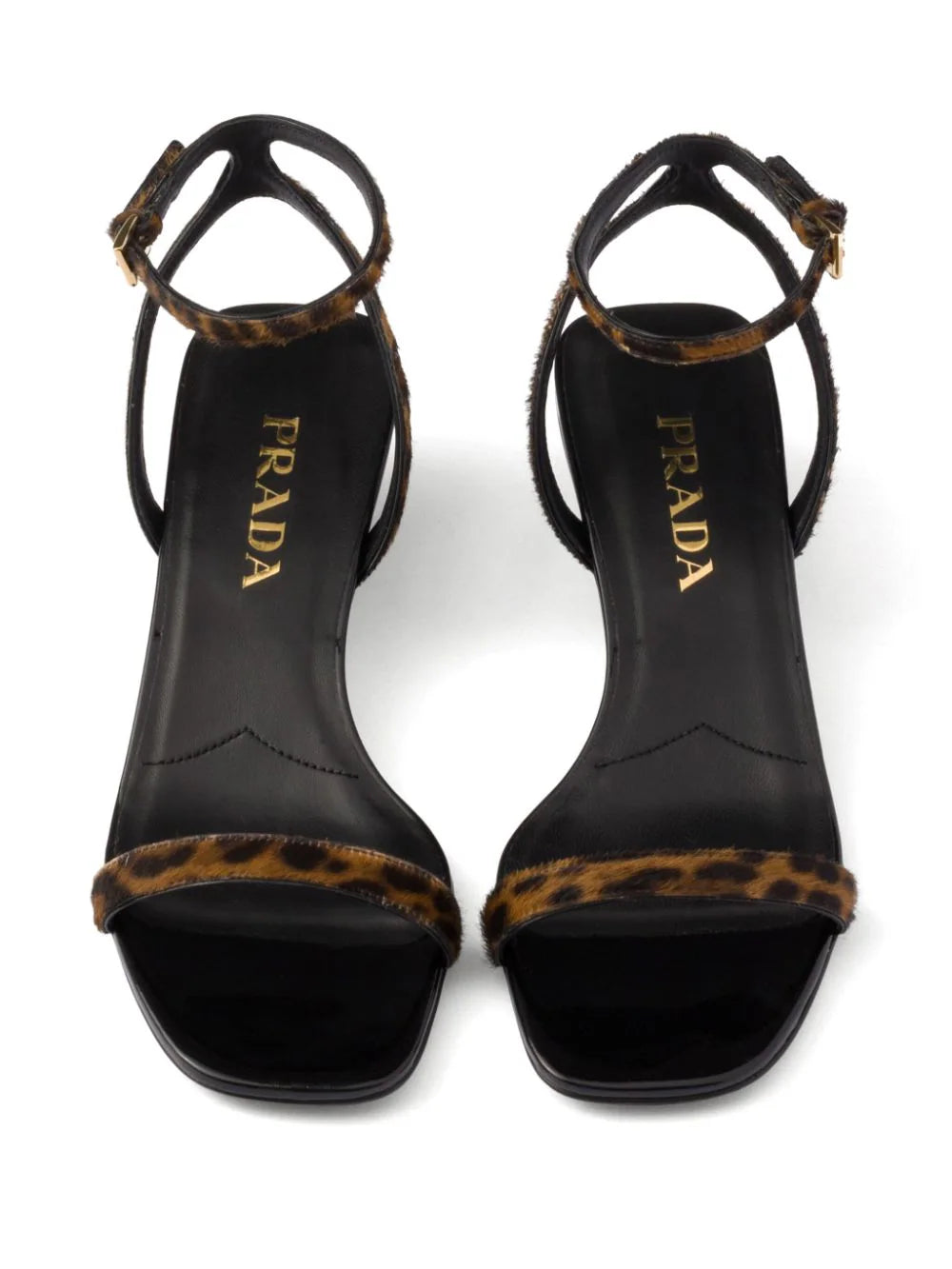 Prada 35mm printed leather sandals - Image 4