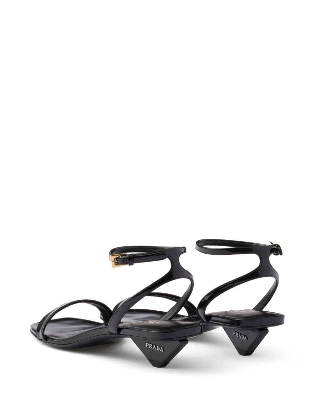 Prada 35mm patent-leather sandals - Image 3