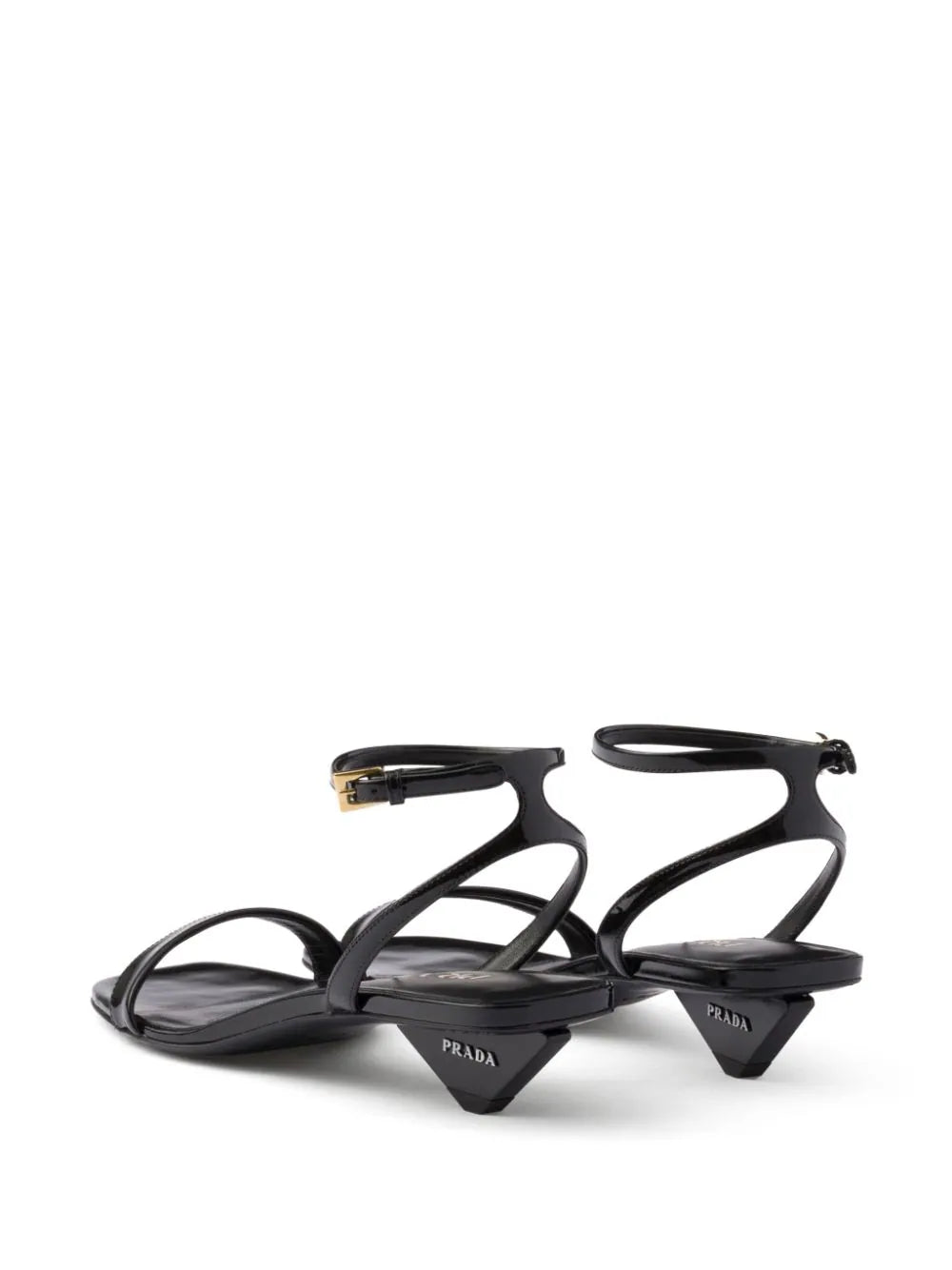 Prada 35mm patent-leather sandals - Image 3
