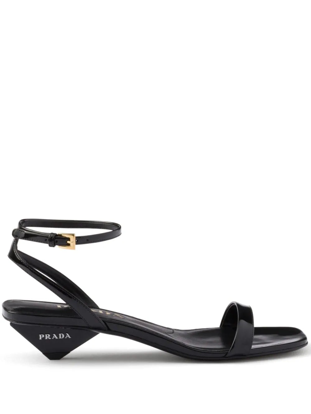 Prada 35mm patent-leather sandals