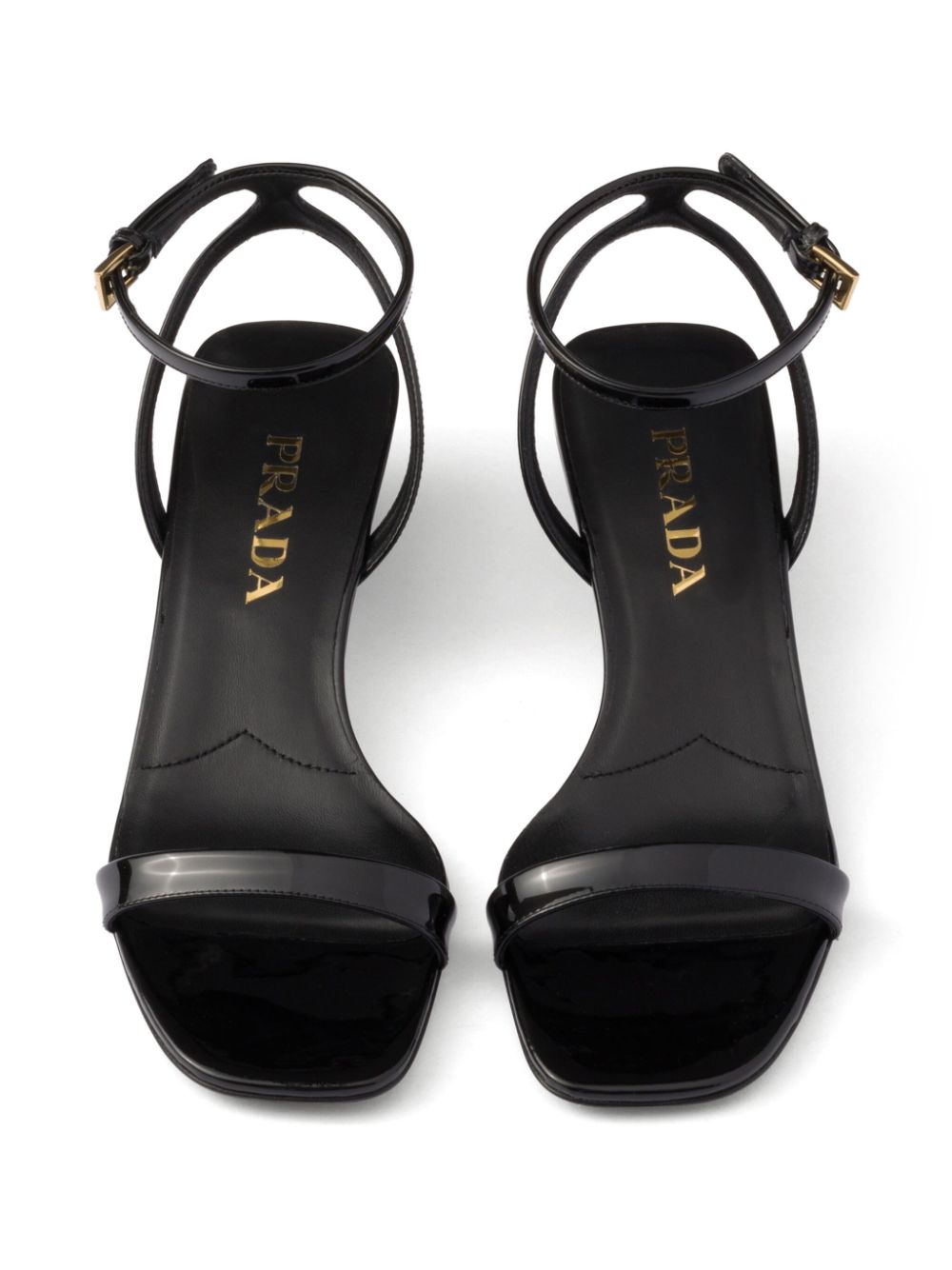 Prada 35mm patent-leather sandals - Image 4