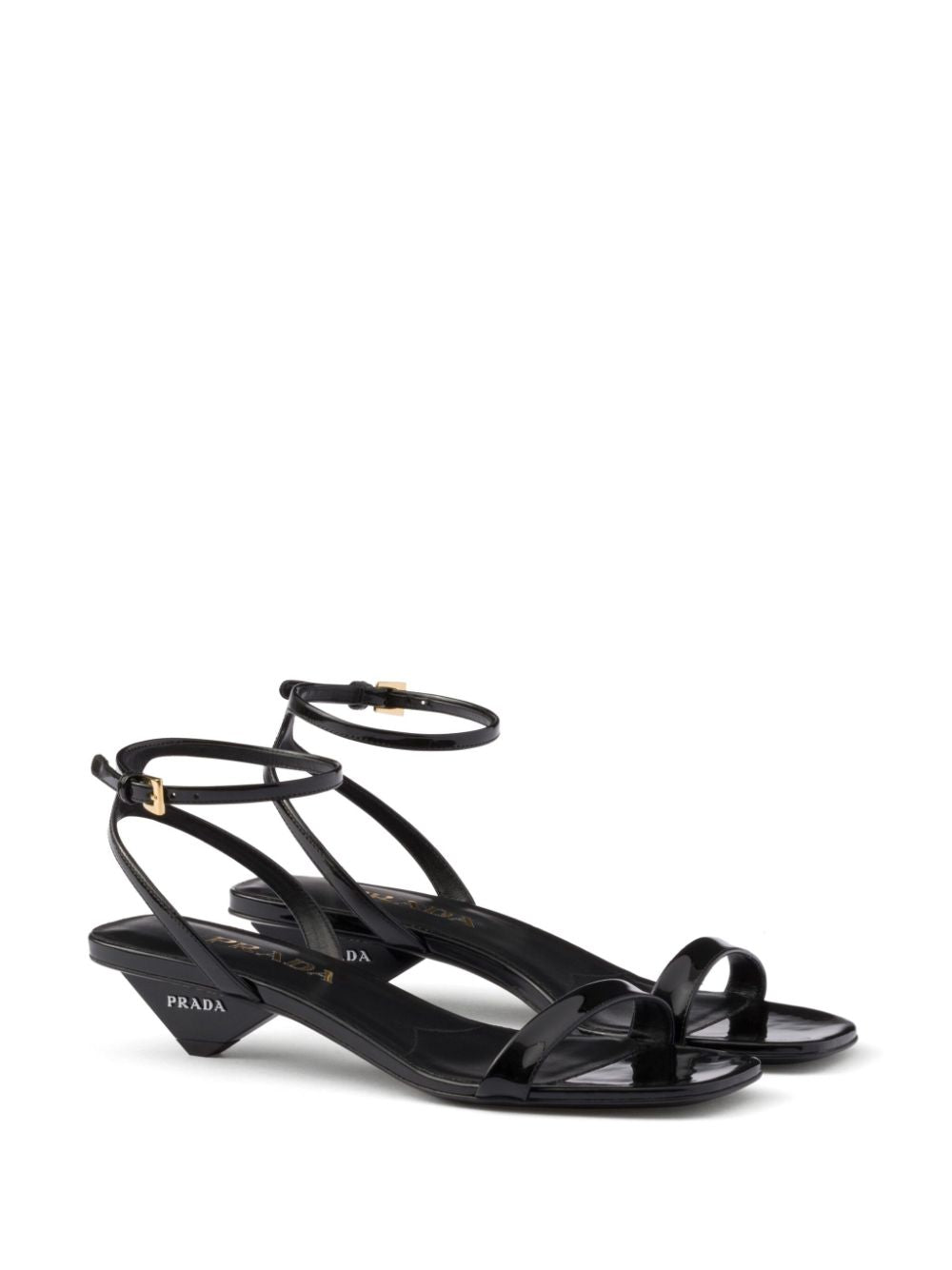 Prada 35mm patent-leather sandals - Image 2