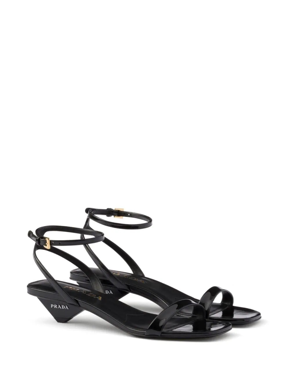 Prada 35mm patent-leather sandals - Image 2