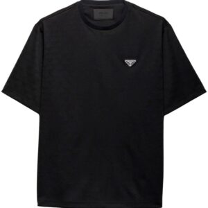 Prada technical-jersey T-shirt