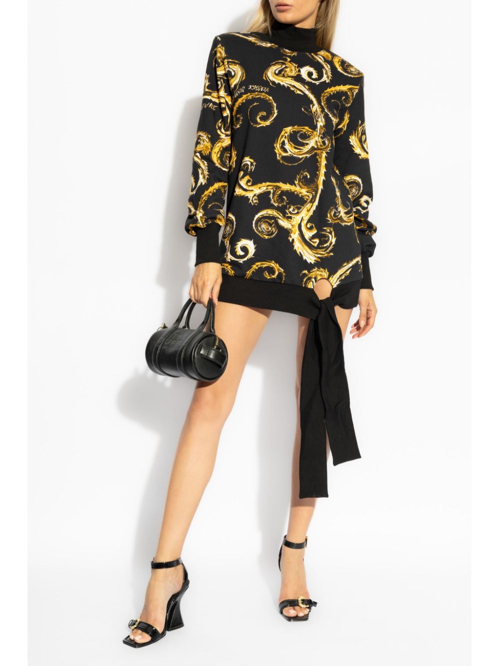 Versace Jeans Couture Watercolour Couture-print mini dress - Image 2