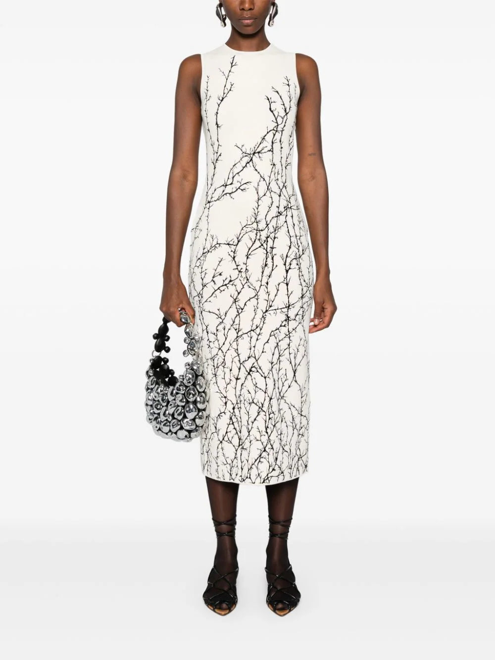 Alexander McQueen Thorn Branches midi dres - Image 2