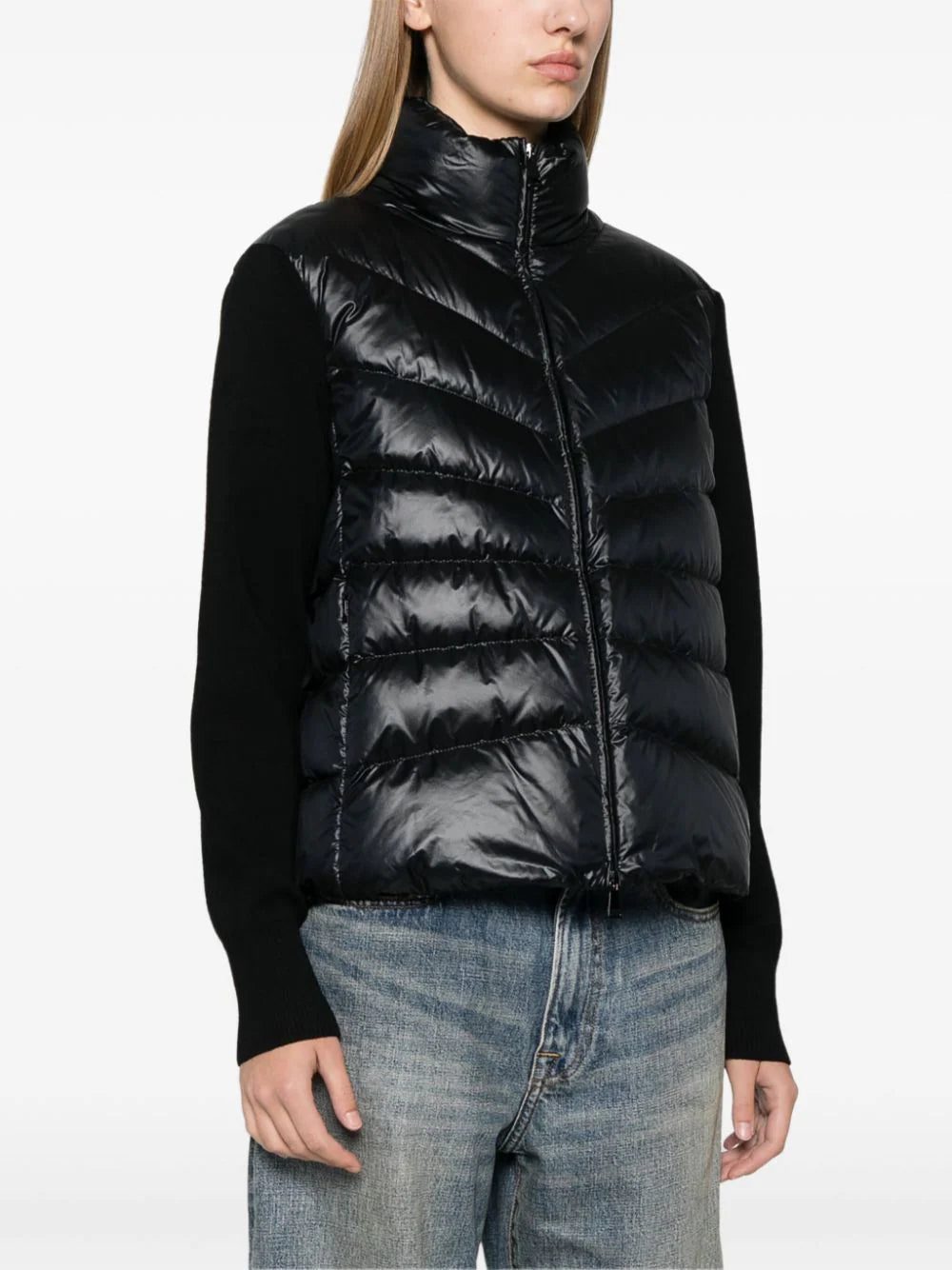 Moncler logo-appliqué jacket - Image 3