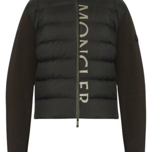 Moncler  logo-print hooded padded jacket