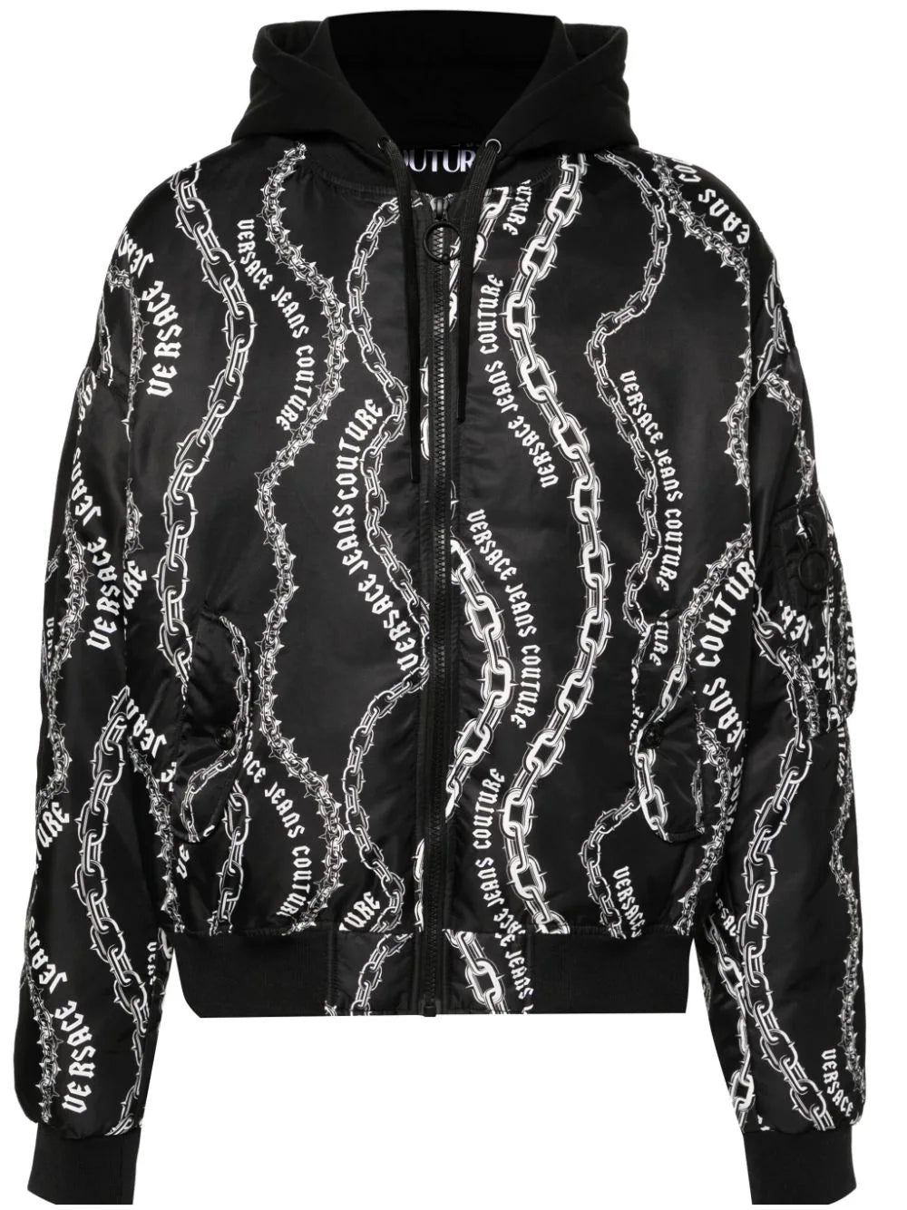 Versace Jeans Couture logo-print jacket