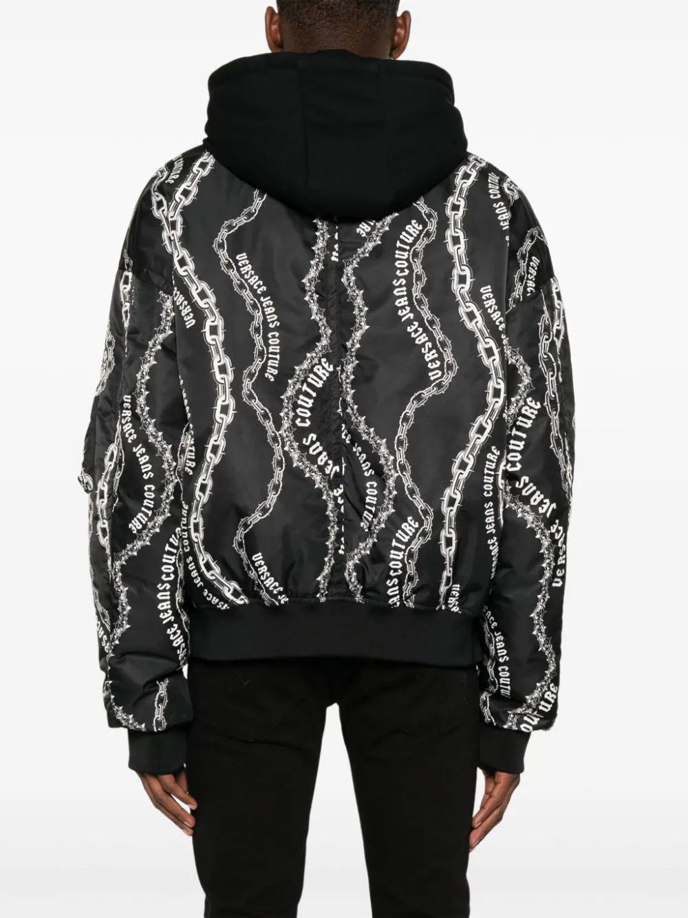 Versace Jeans Couture logo-print jacket - Image 4