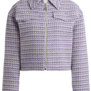 HUGO tweed cropped jacket